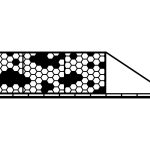 Schiebetor Isabella 600×150 cm