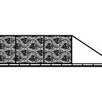 Schiebetor Gaida 600×150 cm
