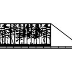 Schiebetor Veronica 600×170 cm