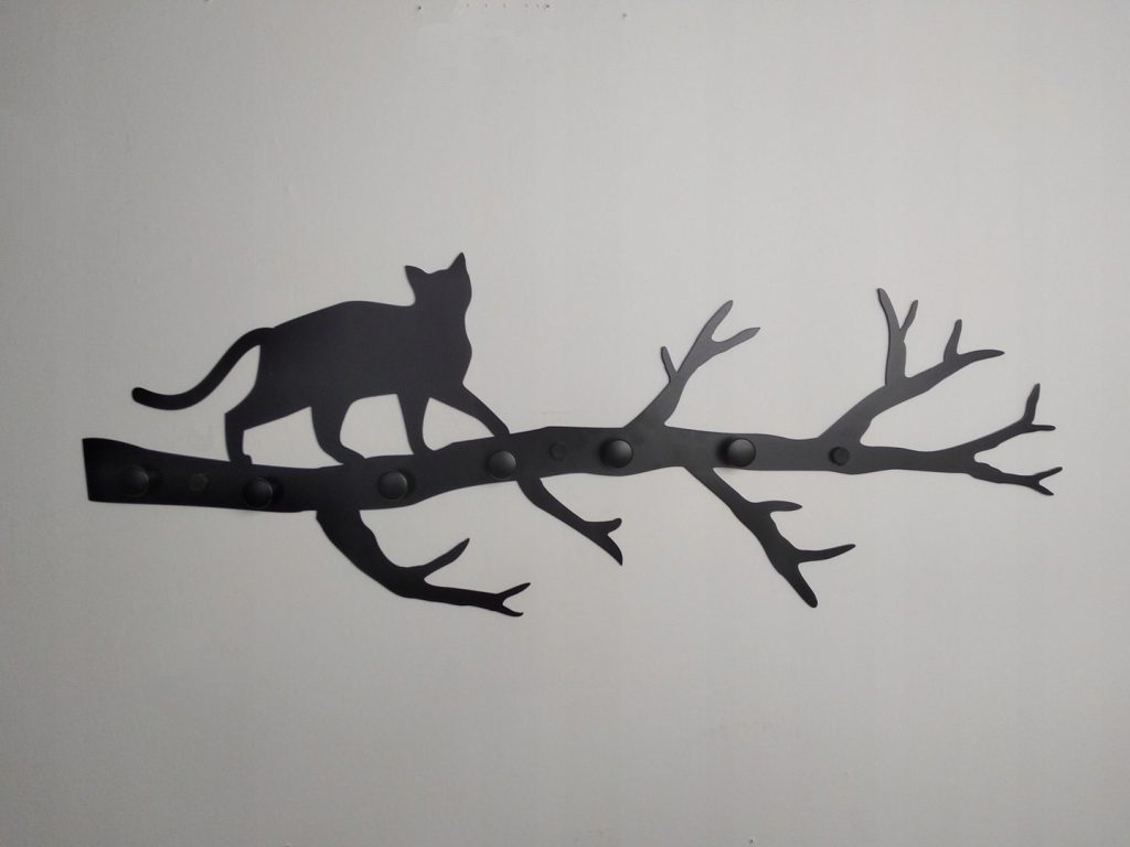 Kleiderhaken Zweigstelle Katze 80 cm - Image 3