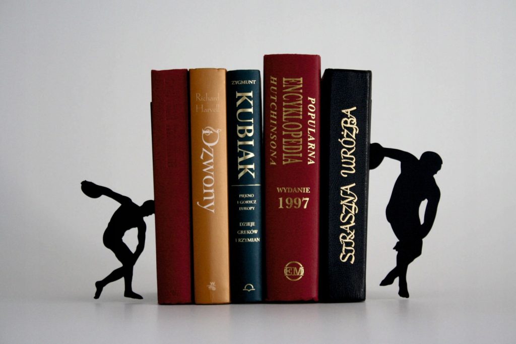 Buchstützen Diskuswerfer 2 Stück p23 - Image 4