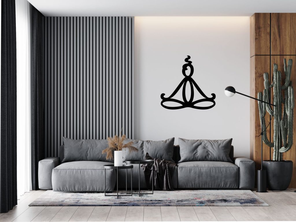 Wanddeko Metall Fakir 100 cm - Image 2