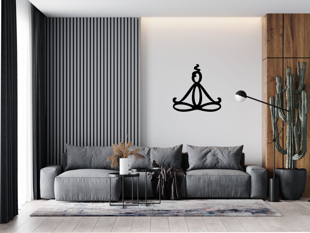 Wanddeko Metall Fakir 80 cm - Image 2