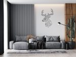 Wanddeko Metall Hirsch 100 cm - Image 3