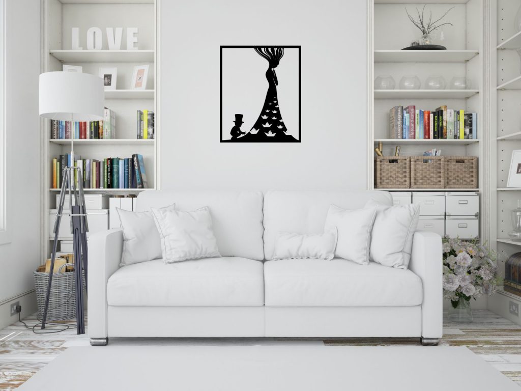 Wanddeko Metall Schiffe 50 cm - Image 3