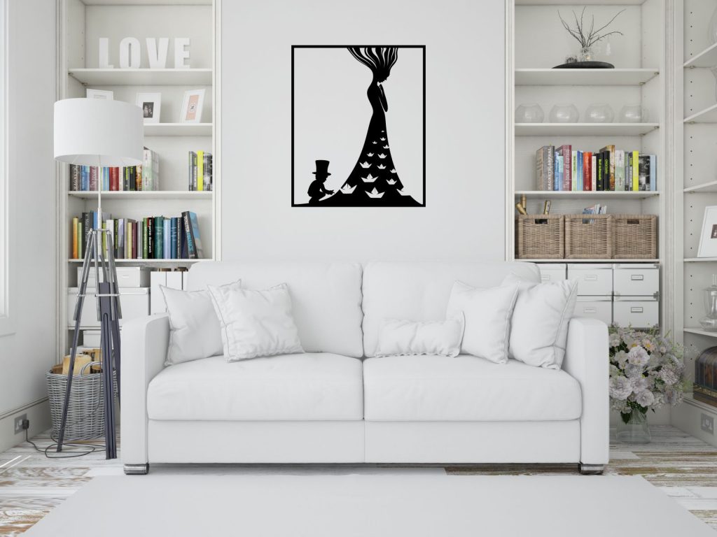 Wanddeko Metall Schiffe 70 cm - Image 3