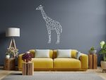 Wanddeko Metall Giraffe 100 cm - Image 3