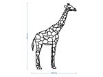 Wanddeko Metall Giraffe 50 cm - Image 2