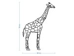 Wanddeko Metall Giraffe 70 cm - Image 2