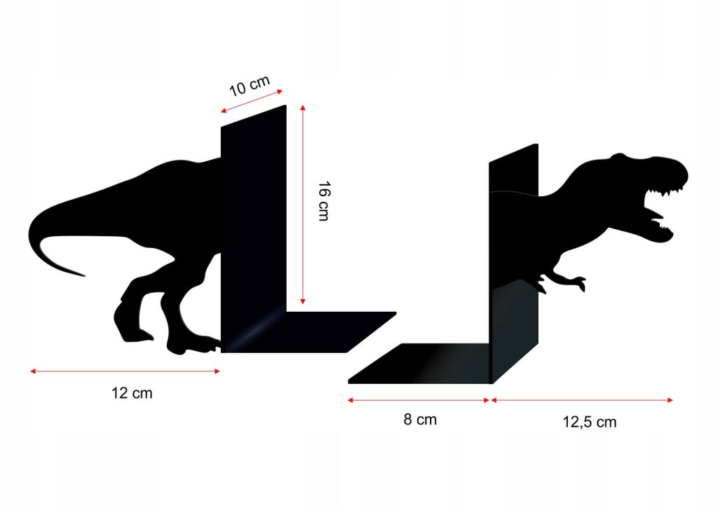 Buchstützen Dino 2 Stück - Image 2