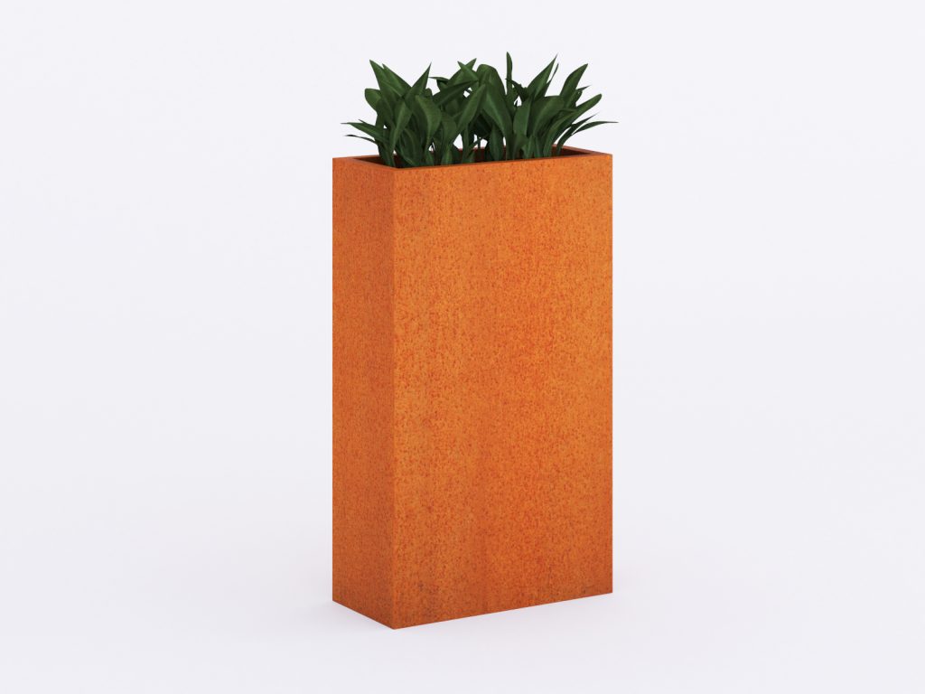 Pflanzkübel Cortenstahl 30x60x105 cm - Image 2