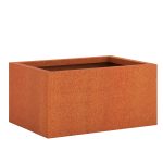 Pflanzkübel Cortenstahl 45x60x30 cm