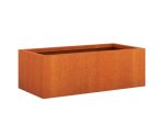Pflanzkübel Cortenstahl 45x90x30 cm