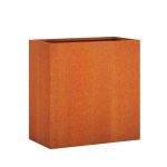 Pflanzkübel Cortenstahl 60x120x120 cm