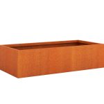 Pflanzkübel Cortenstahl 60x120x30 cm