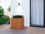 Pflanzkübel Cortenstahl 90x90x90 cm - Image 3