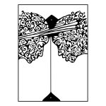 Metall Wandbild Klepsydra 100 cm