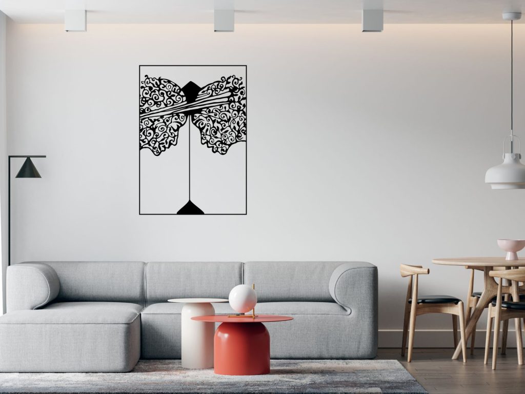 Metall Wandbild Klepsydra 150 cm - Image 3