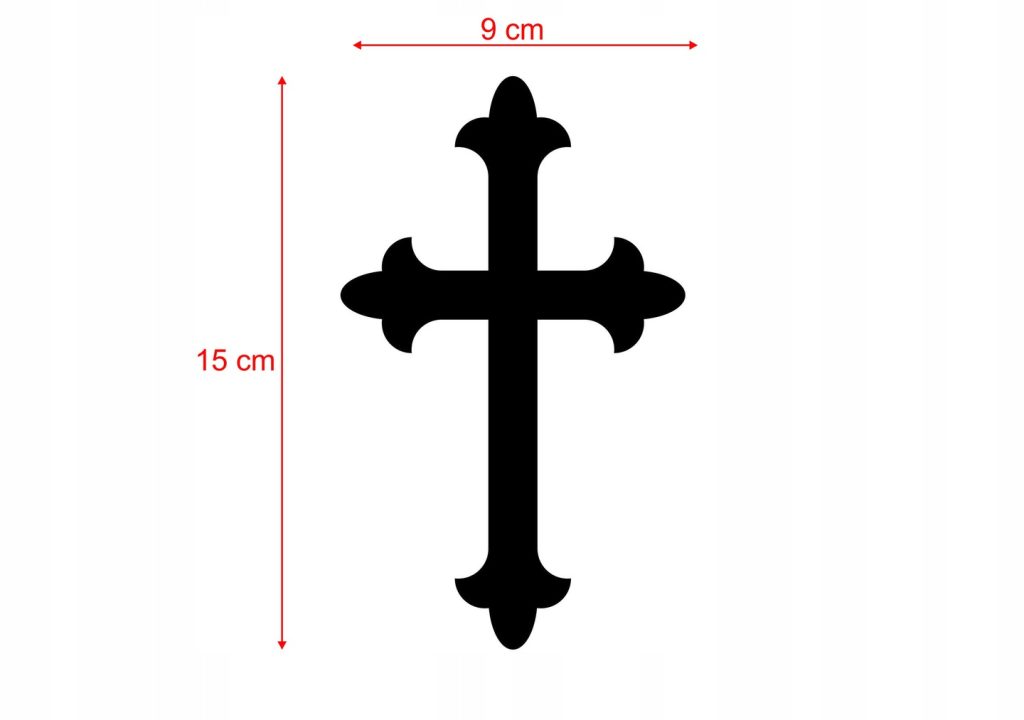 Wandkreuz KNS016 15 cm - Image 4