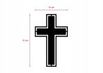 Wandkreuz KNS014 15 cm - Image 3