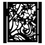 Gartentür Camilla 90×120 cm