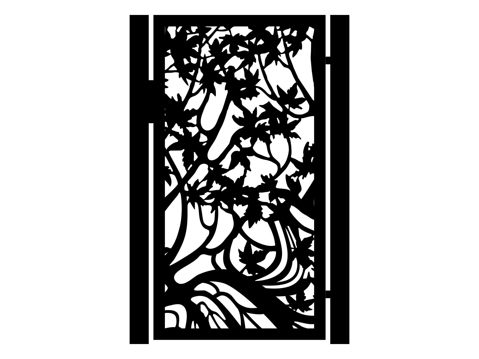 fur000-bot02-170-cza Gartentür Camilla 90×170 cm - Image 1