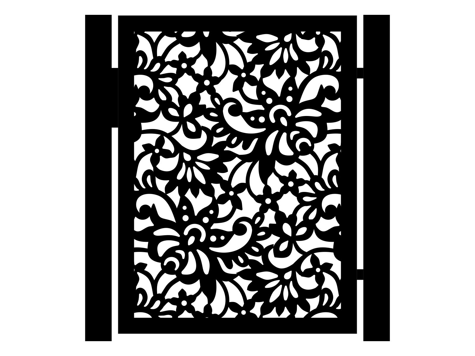 fur000-bot05-120-cza Gartentür Nicola 90×120 cm - Image 1