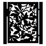 Gartentür Aurora 90×120 cm