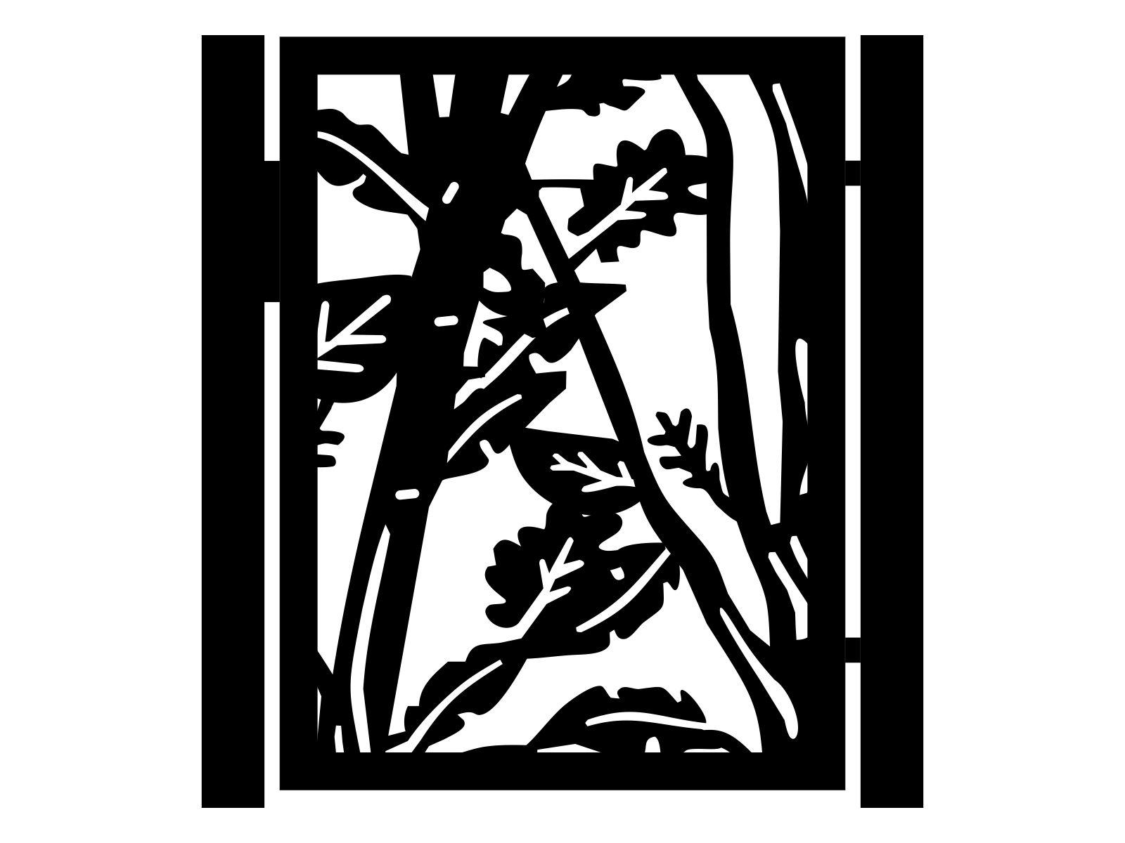 fur000-bot26-120-cza Gartentür Serena 90×120 cm - Image 1