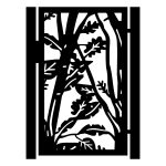 Gartentür Serena 90×150 cm