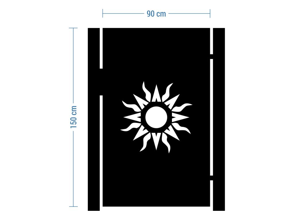 Gartentür Gaia 90×150 cm - Image 2