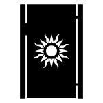 Gartentür Gaia 90×170 cm