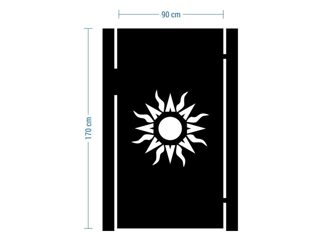 Gartentür Gaia 90×170 cm - Image 2