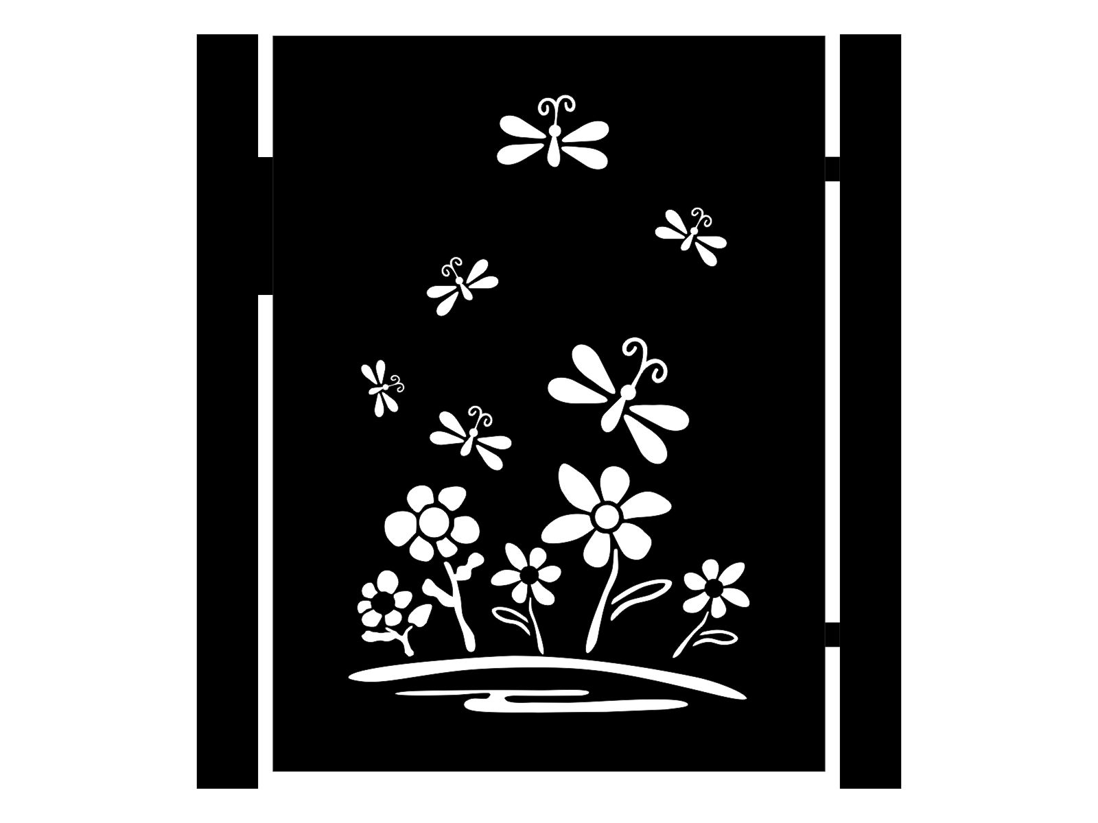 fur000-bot31-120-cza Gartentür Terina 90×120 cm - Image 1