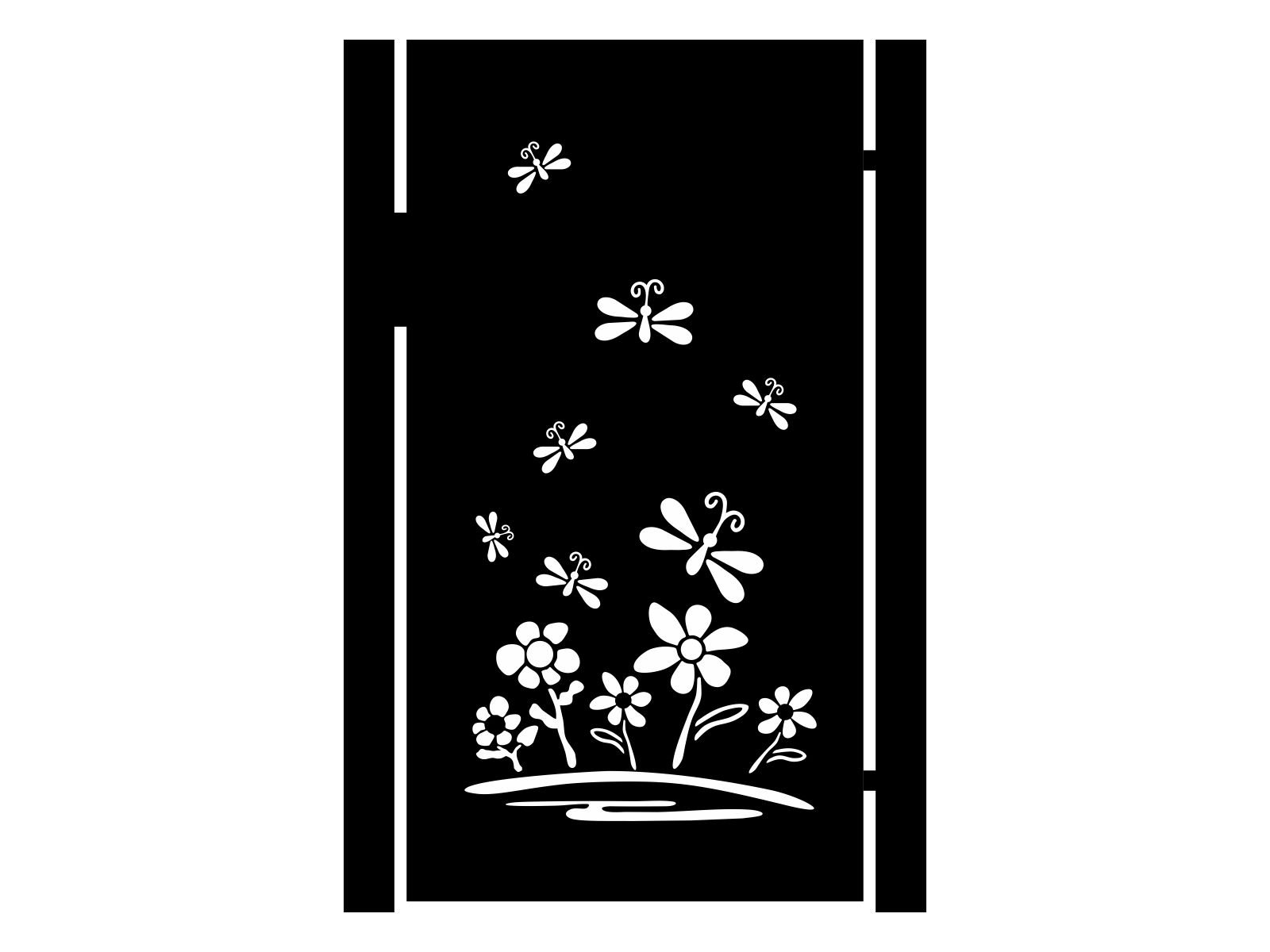 fur000-bot31-170-cza Gartentür Terina 90×170 cm - Image 1