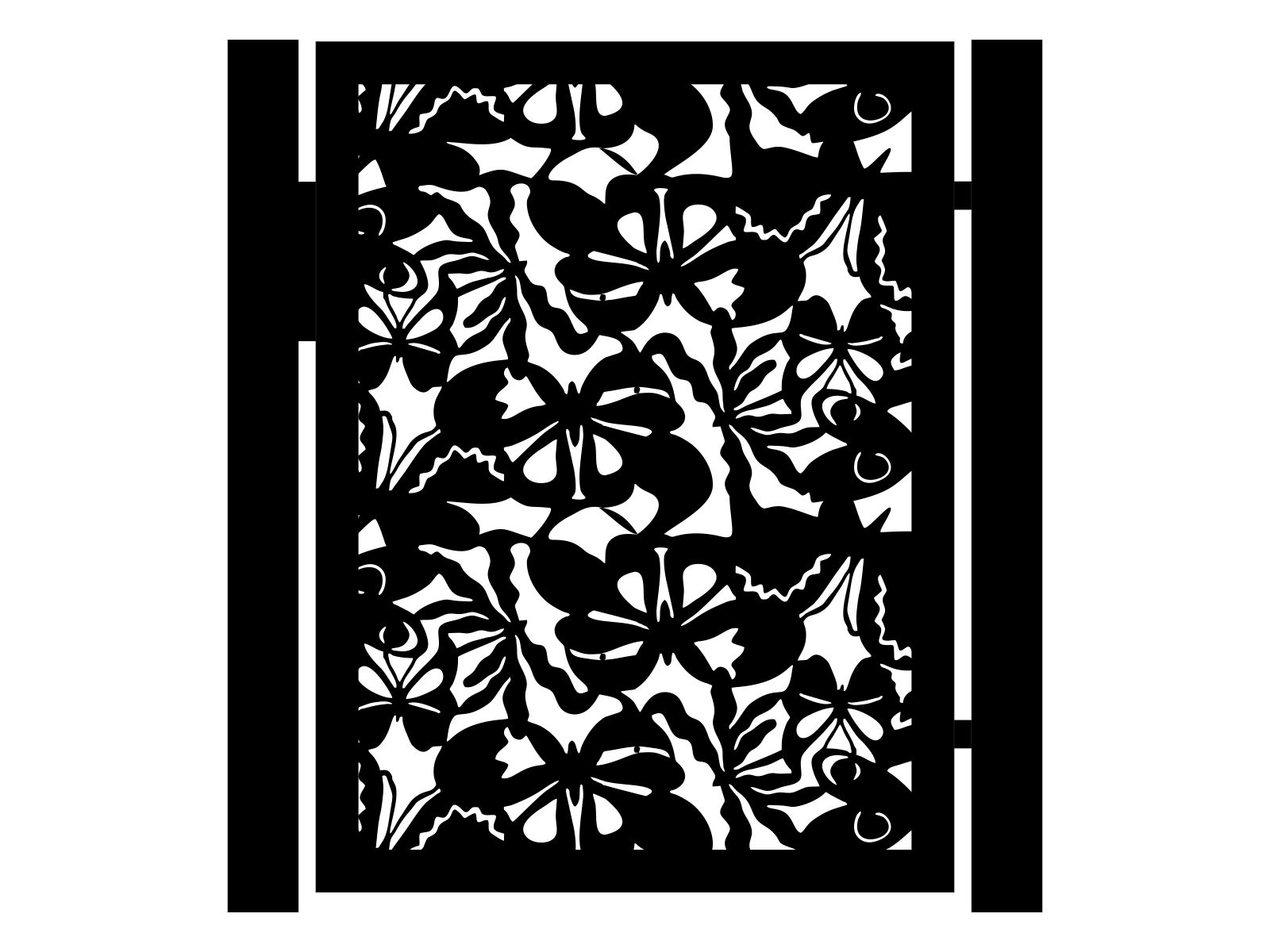 fur000-bot34-120-cza Gartentür Meliore 90×120 cm - Image 1