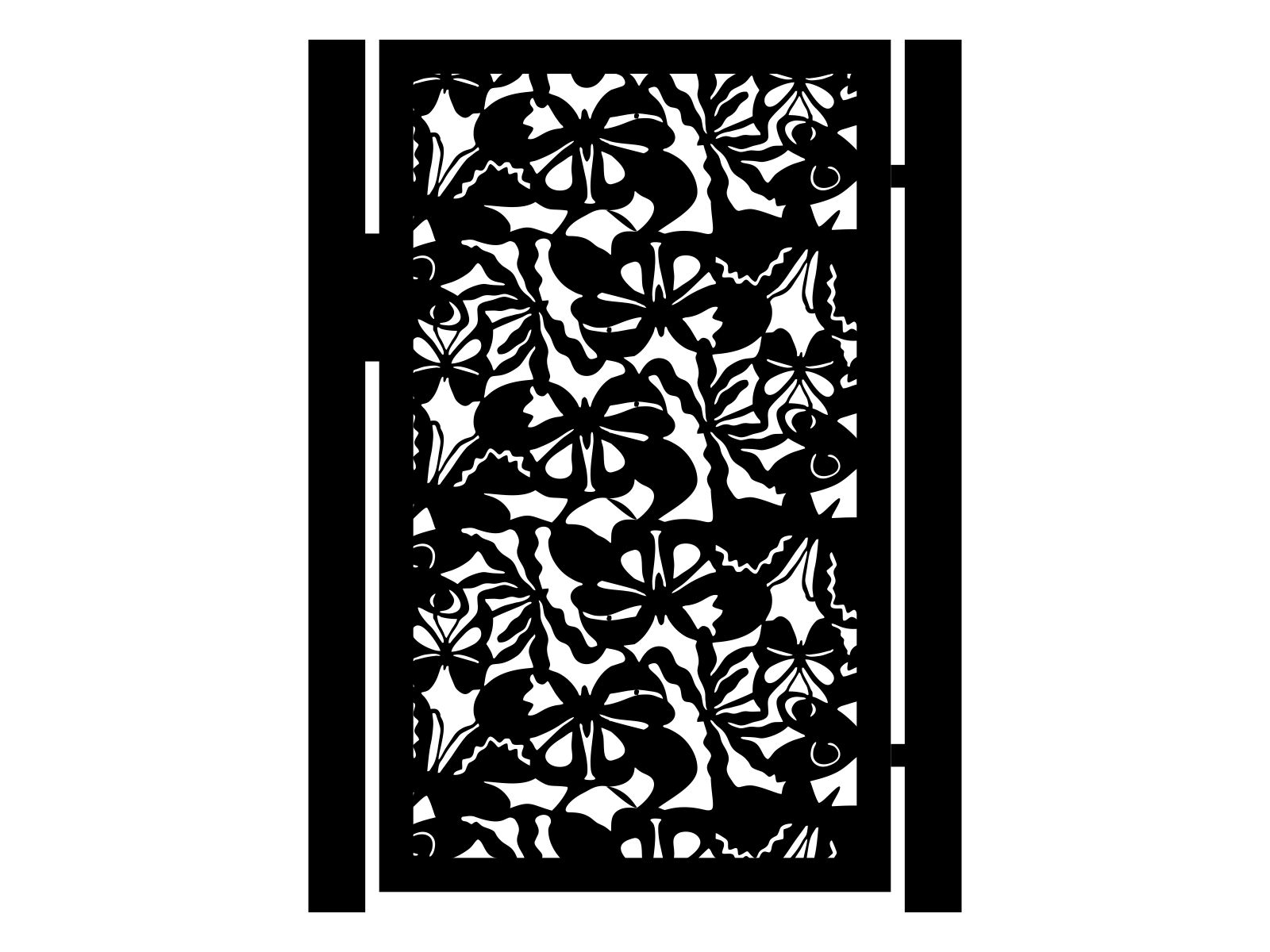 fur000-bot34-150-cza Gartentür Meliore 90×150 cm - Image 1