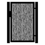 Gartentür Maura 90×150 cm