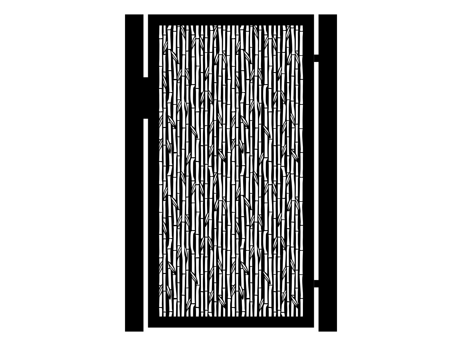 fur000-bot35-170-cza Gartentür Maura 90×170 cm - Image 1