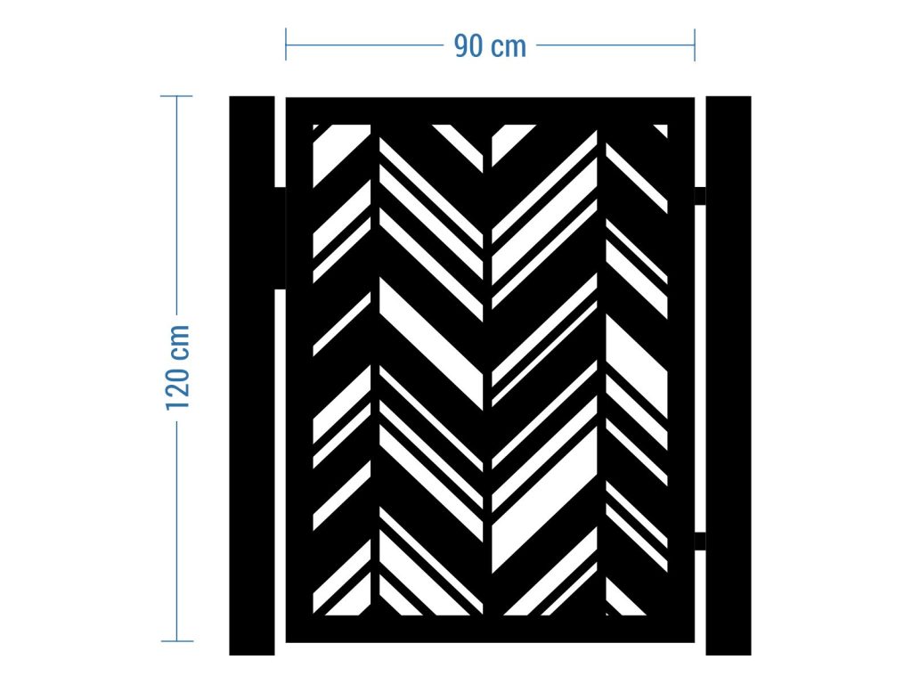 Gartentür Mia 90×120 cm - Image 2