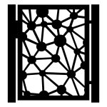 Gartentür Noemi 90×120 cm