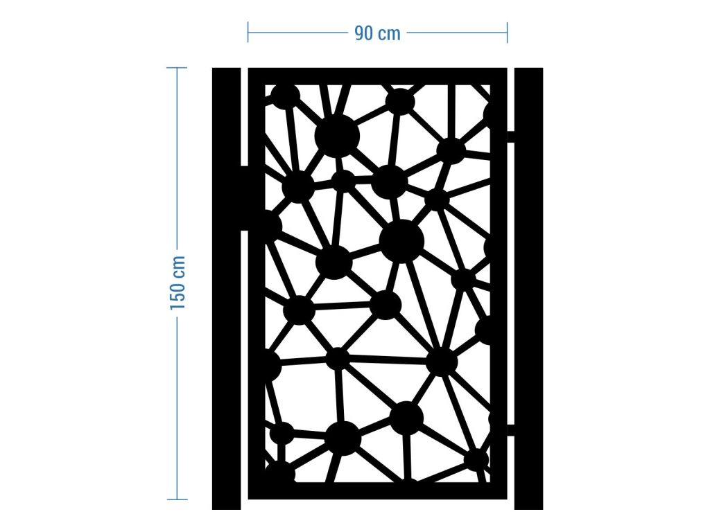 Gartentür Noemi 90×150 cm - Image 2