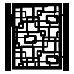 Gartentür Coletta 90×120 cm