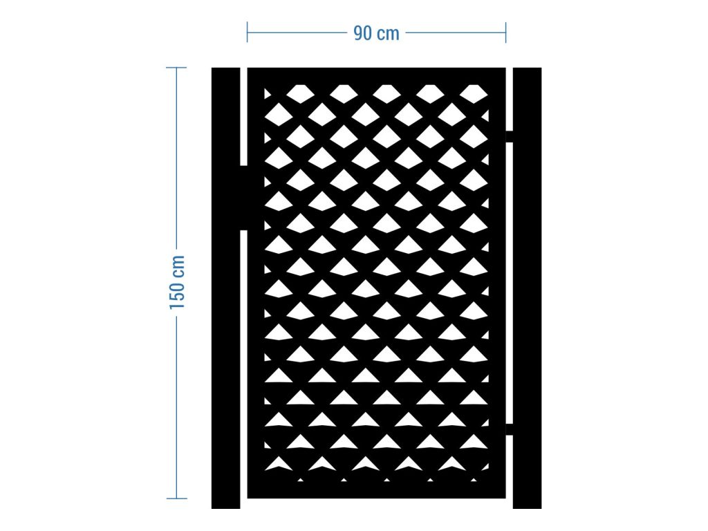 Gartentür Dina 90×150 cm - Image 2