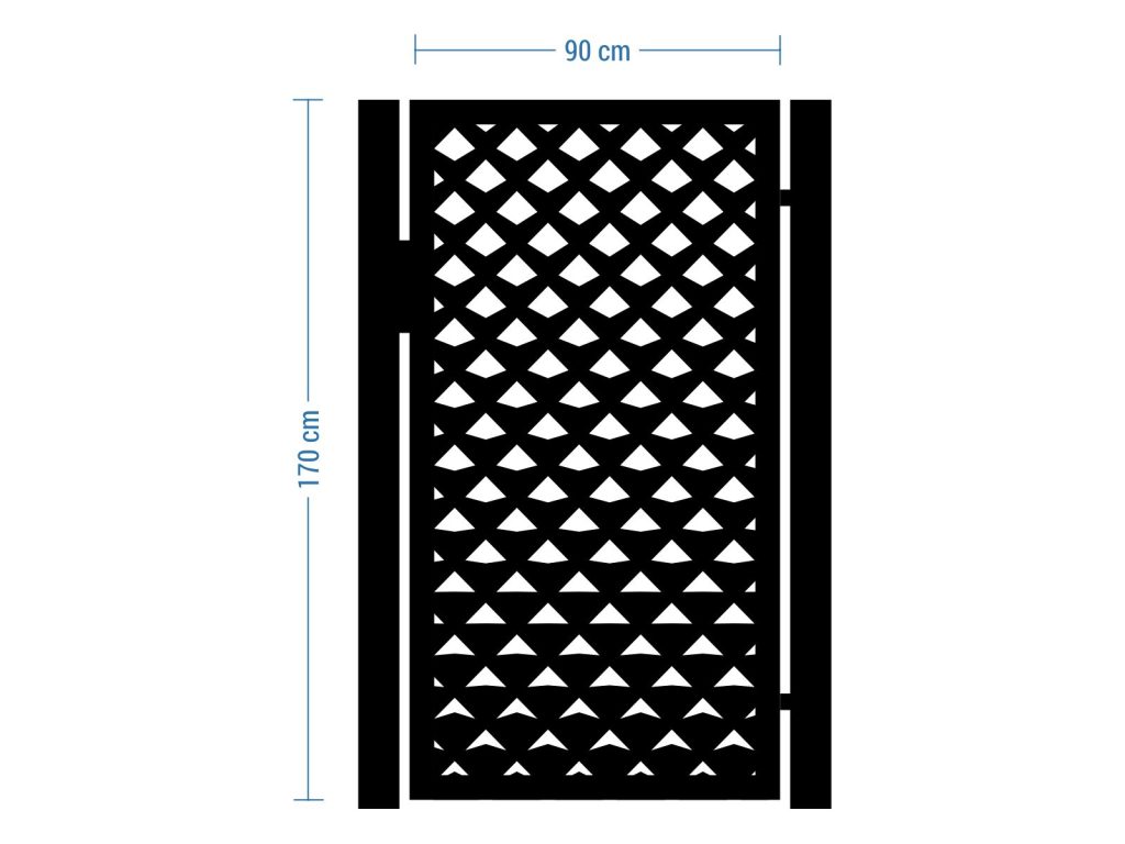 Gartentür Dina 90×170 cm - Image 2