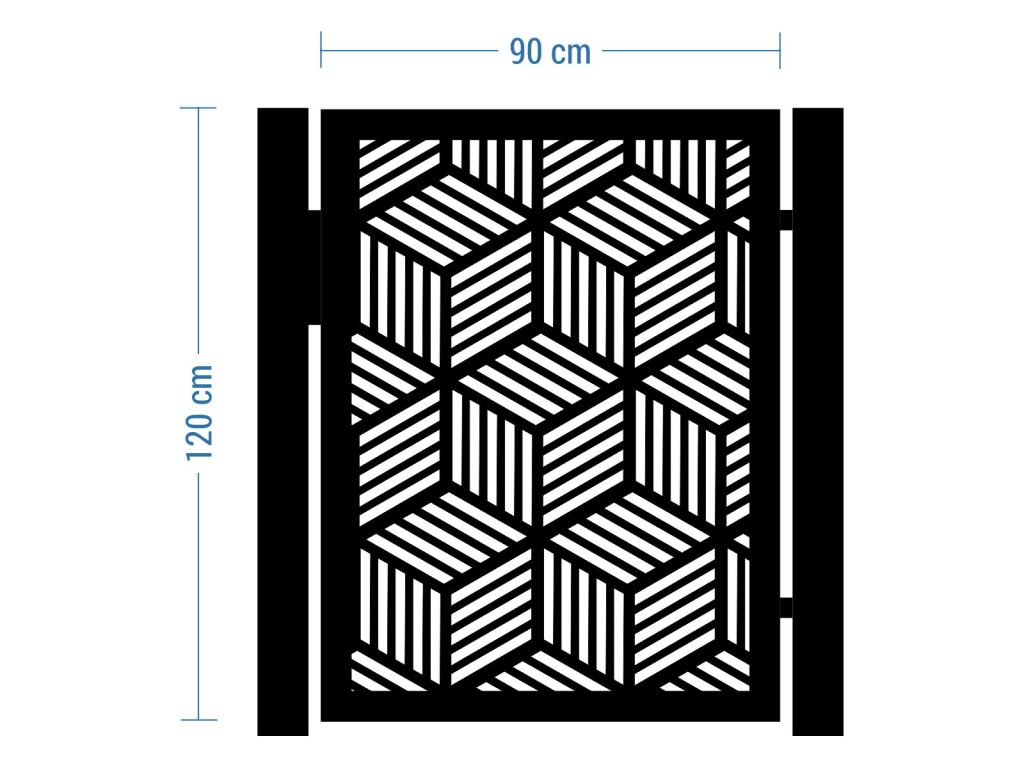 Gartentür Elena 90×120 cm - Image 2