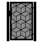 Gartentür Elena 90×150 cm