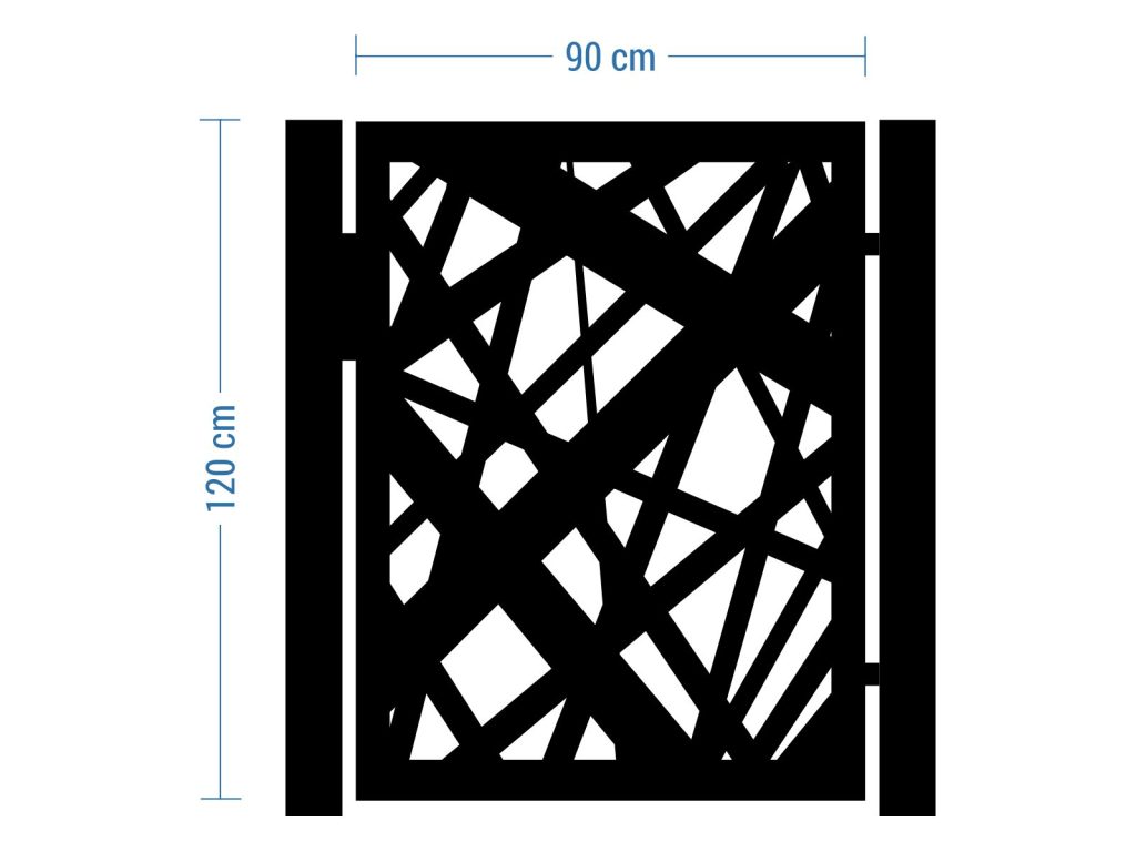 Gartentür Elisa 90×120 cm - Image 3