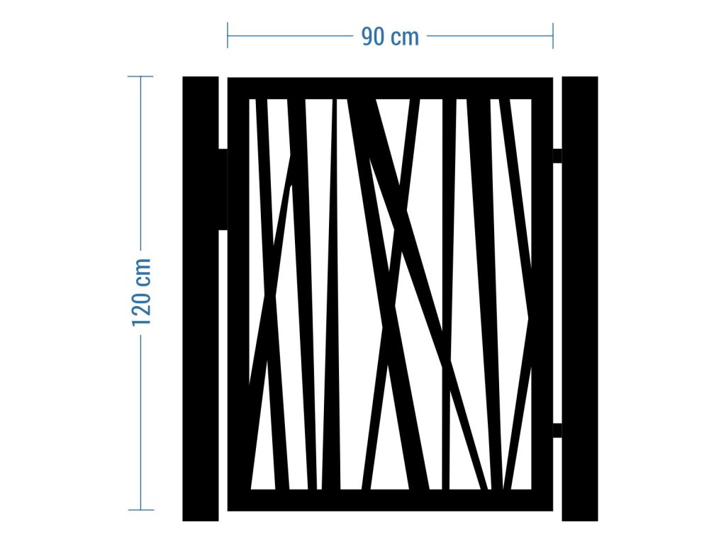 Gartentür Andrea 90×120 cm - Image 2