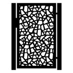 Gartentür Zana 90×150 cm